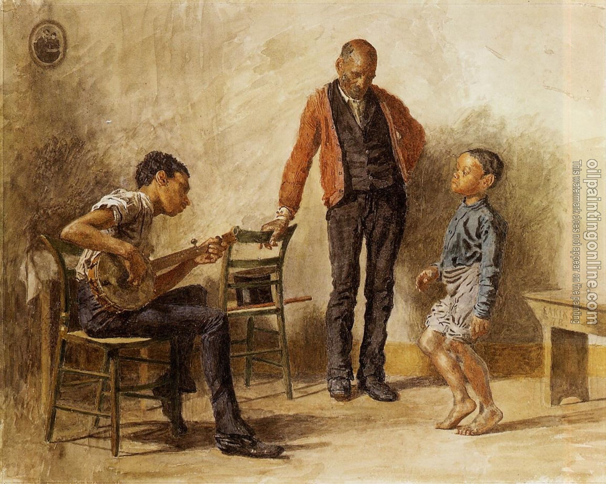 Eakins, Thomas - The Dancing Lesson